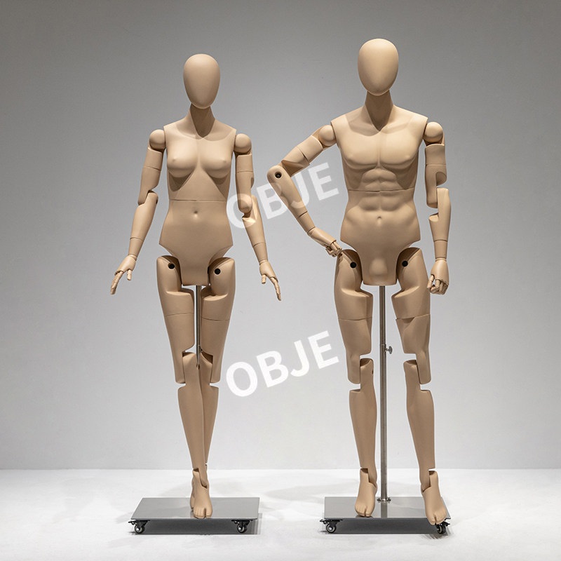 전신마네킹 신형 다양한포즈 스포츠 여성 남성 옷가게 디스플레이 - 상세 이미지 2