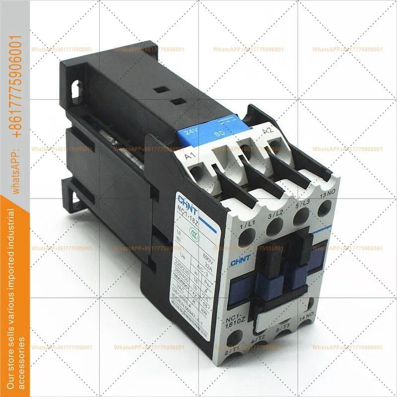 친트 DC 접촉기 CJX2 NC1-1210Z 1810Z 9A25A32A LC1 코일 DC24V