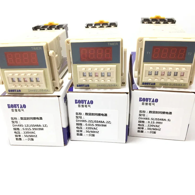 시릴레이 JSS48A-S DH48S-2Z 2ZH 1Z DH48S-S 24V 220V 110V 마운트 포함