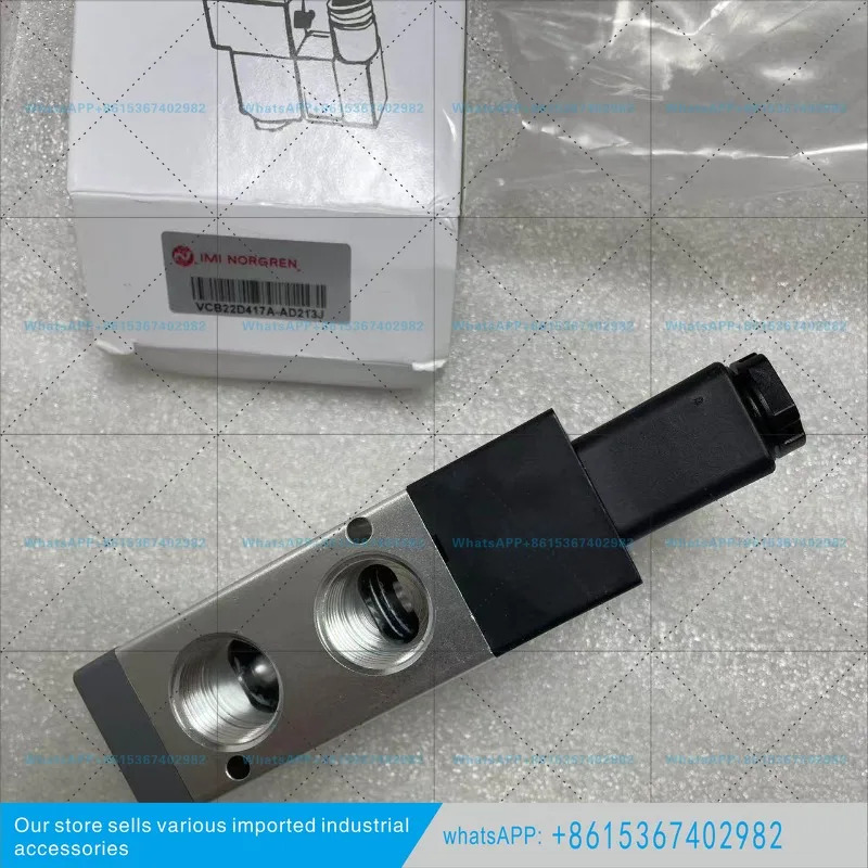 VCB22D417A-AD213J 노그렌 작동 솔레노이드 밸브 G1/2 나사 24DC