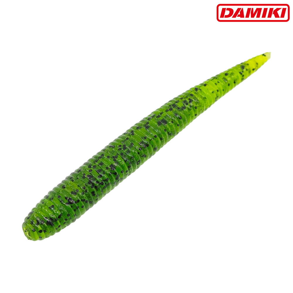 다미끼 스팅거 플로팅 광어 캐스팅 다운샷웜 304 워터멜론 블랙, 10cm(4인치) - 상세 이미지 2