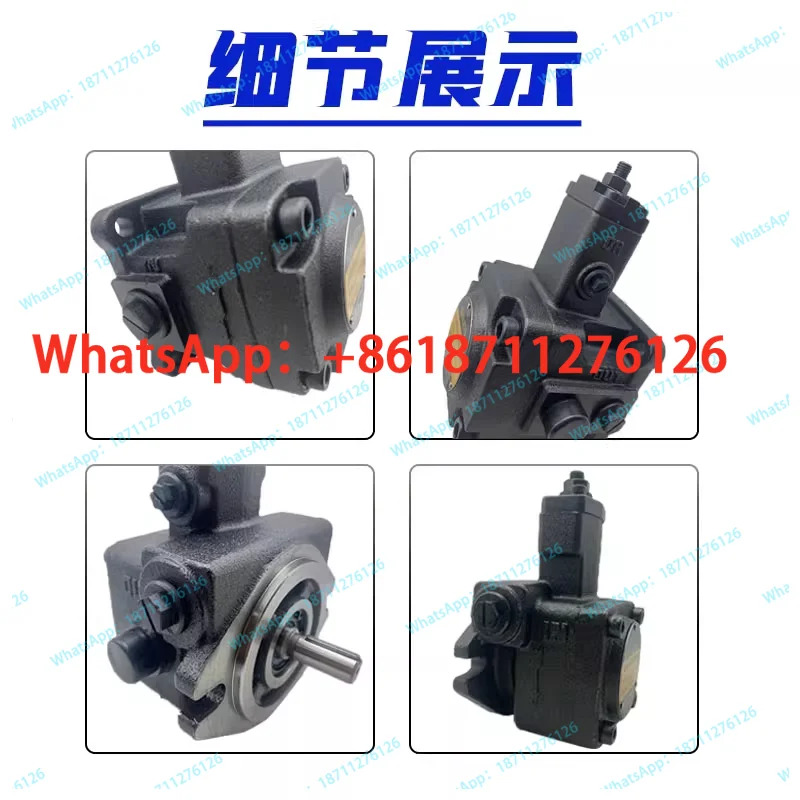 유압 VP-DF-20-DVP-D 오일 펌프 F-40-D 30 C B A 12 15 베펌프