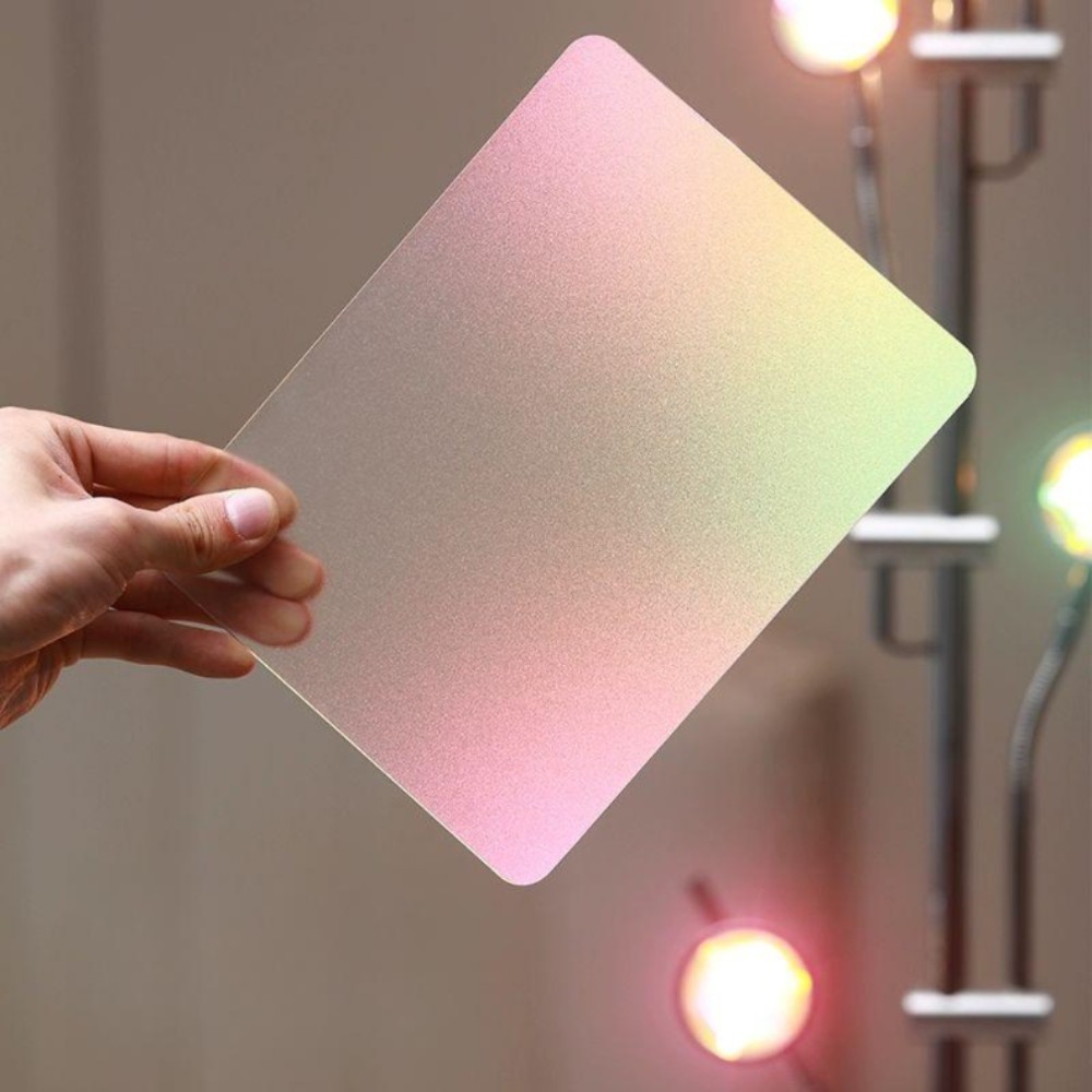 무광 아크릴 반투명 유기유리 파티션 조명판 맞춤 제작 2mm 100x100mm - 상품 이미지