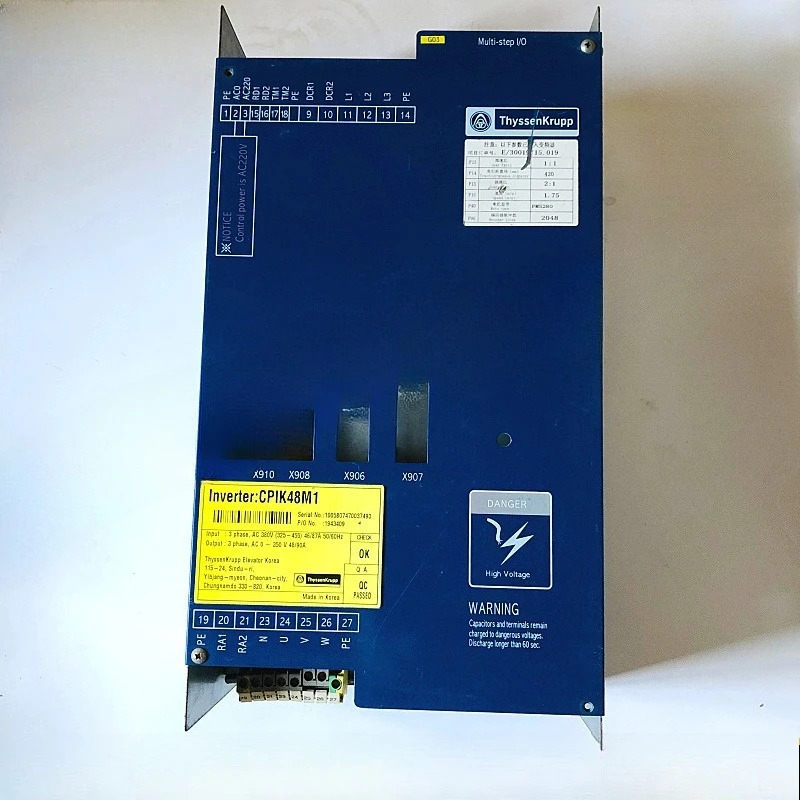 티센 엘리베이터 인버터 CPIK-48M1/CPIK-32M1/CPIK-15M1 MC2 메보드 부품