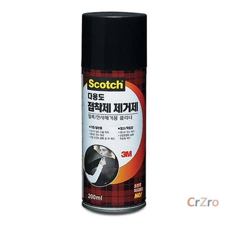 3M 스카치 다용도 접착제 제거제 스티커 자국 끈끈이 제거 200ml 박스 30개