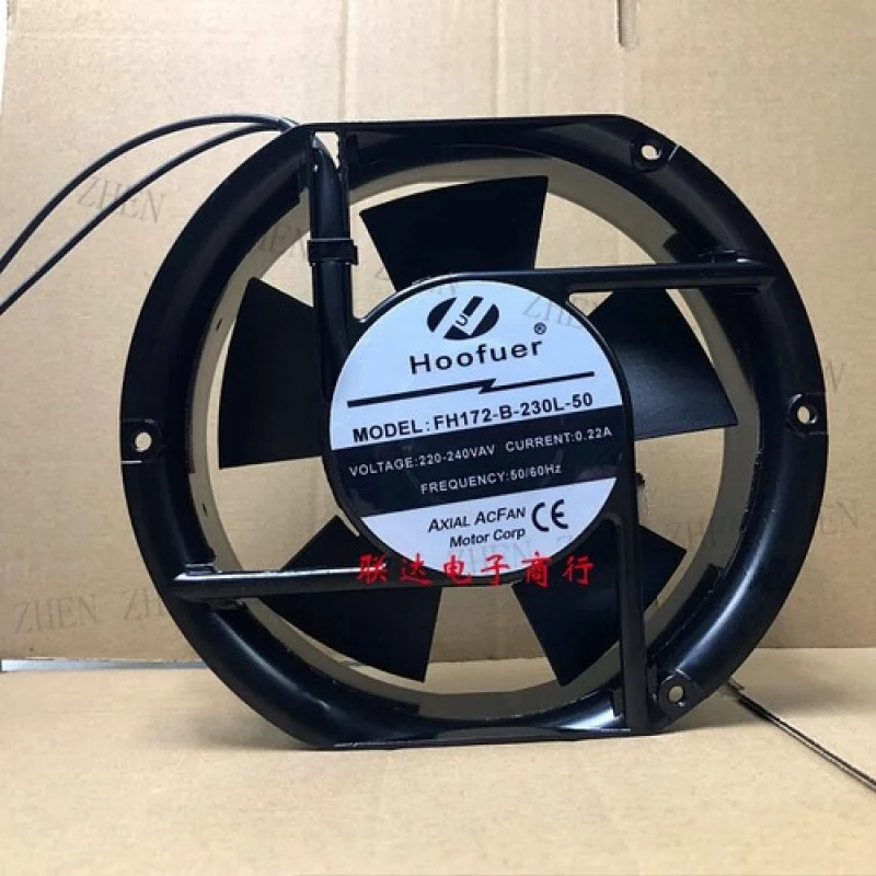 Y FOR Hoofuer FH172-B-230L-50 220-240V 0.22A 17CM 산업냉각기