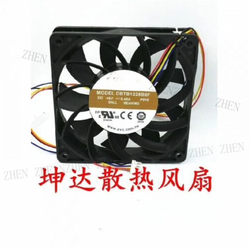 Y 120mm 48V 쿨링 팬 C 10.48A DBTB1225B8F PWM 120X120X25mm 서버팬용