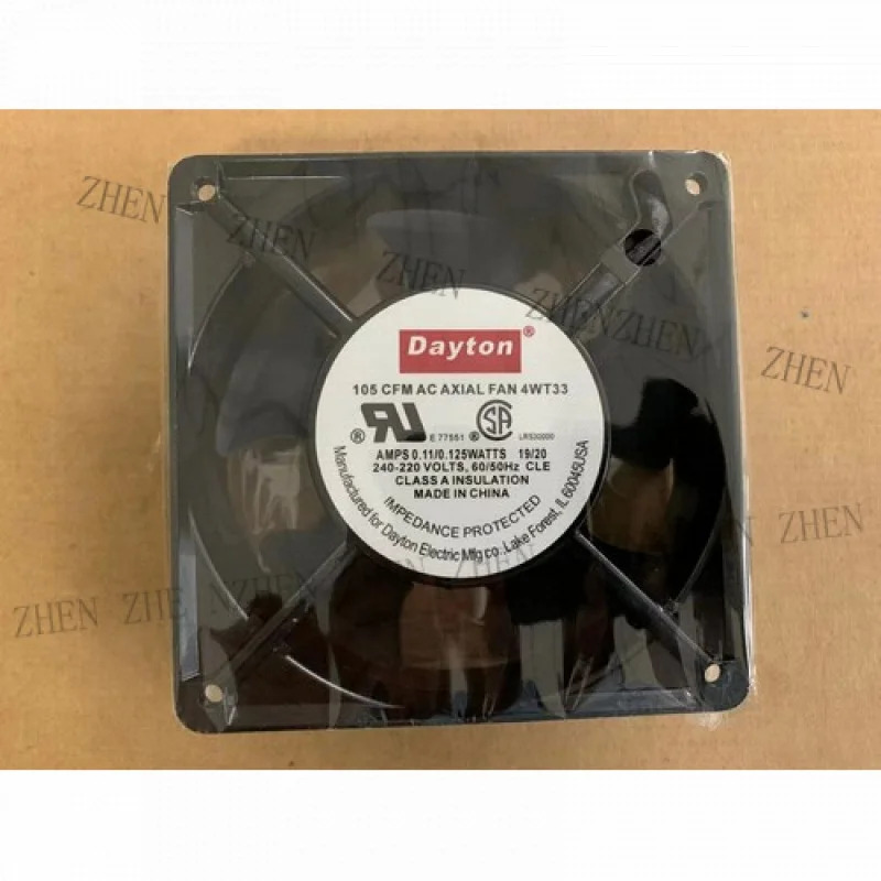 데이튼 105 CFM AC 팬 4WT33 240-220V 알루미늄프레임 냉각팬Y 1PC