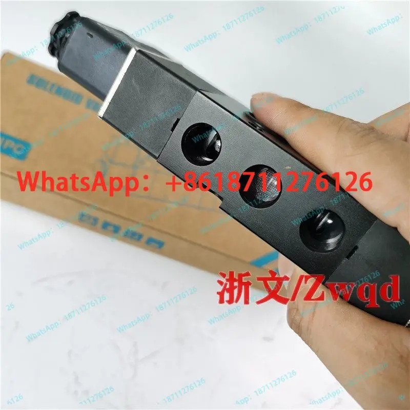 솔레노이드 밸브 SOLENOID VALVE 2W521-10 2위치 5방향 이전기 제어 플레이트 역전