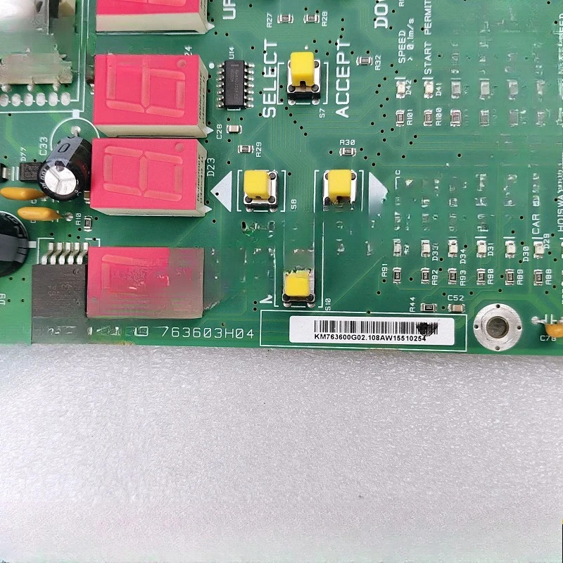 부품은 KONE 엘리베이터 매개변수 설정 보드 KM763600G01/G02/G05/763603H05 H04 제어