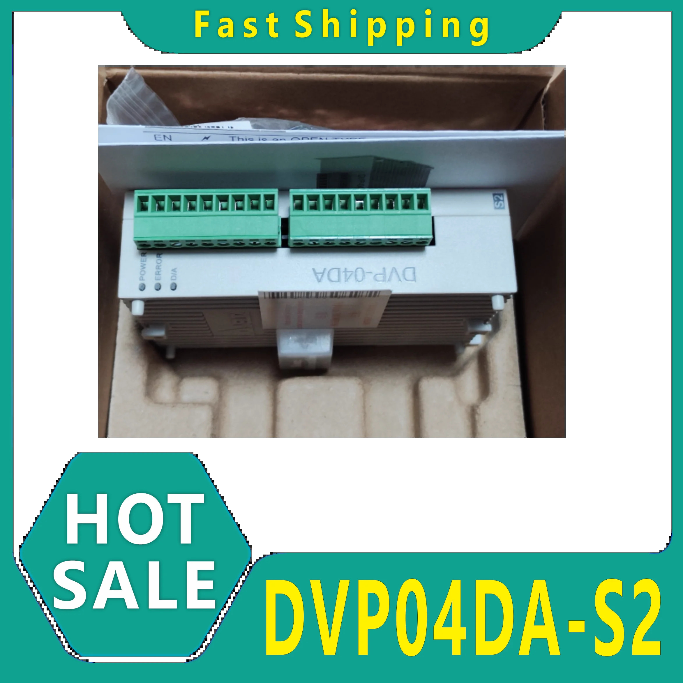 오리지널형 프로그래밍 컨트롤러 DVP04DA-S2 DVP04DA S2 24시이내