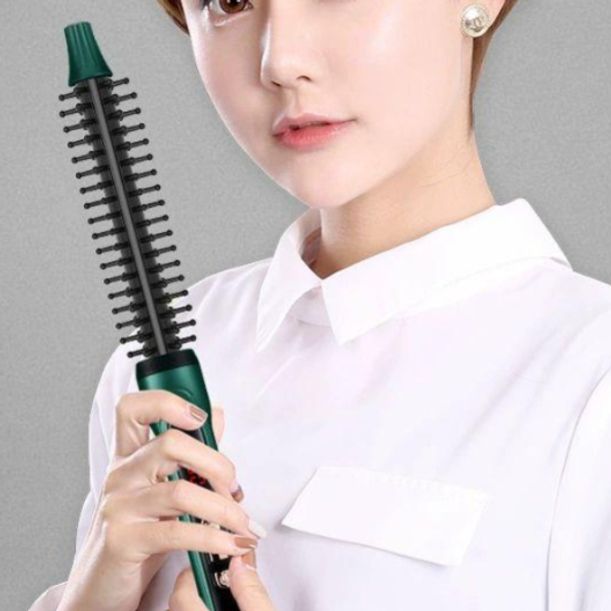 롤드라이기 짧은머리 컬링 헤어브러시 헤어스타일링기 - 상품 이미지