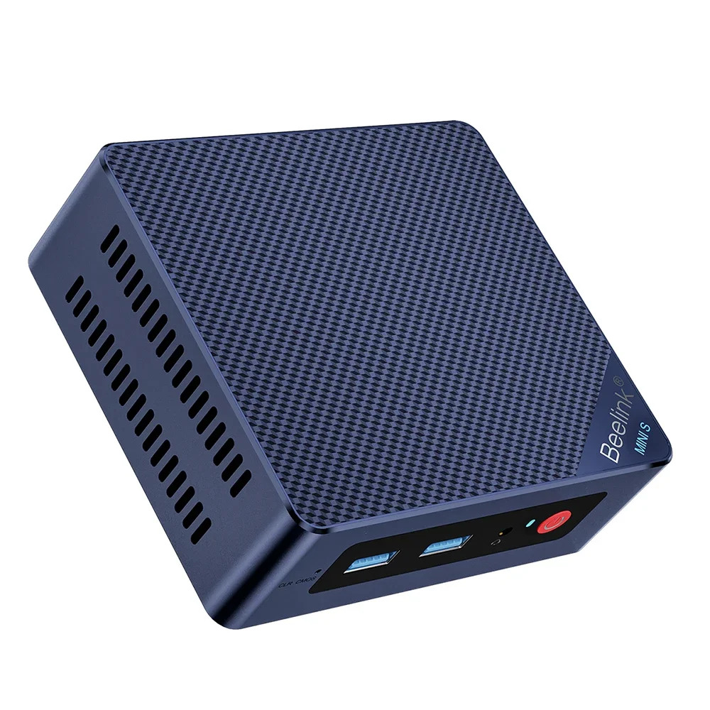 2026년형 대 저전력 사무미니 PC 알더레이크-N100 CPU 빌 미니 S12 8G DDR4 500G SSD 윈도우11 프로