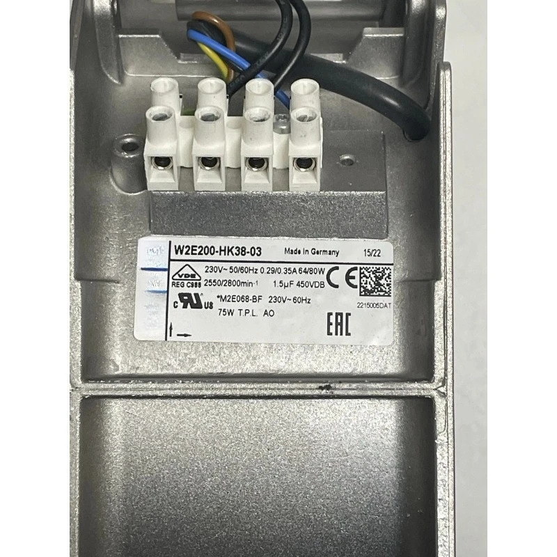 W2E200-HH38-06 W2E200-HK38-03 230V 오리지널 팬