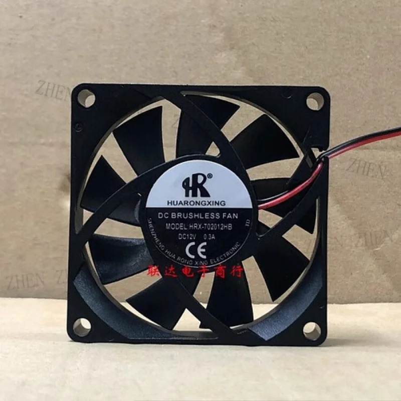 Y for HR HRX-702012HB 7CM DC12V 0.3A 7020 인버터 냉각팬