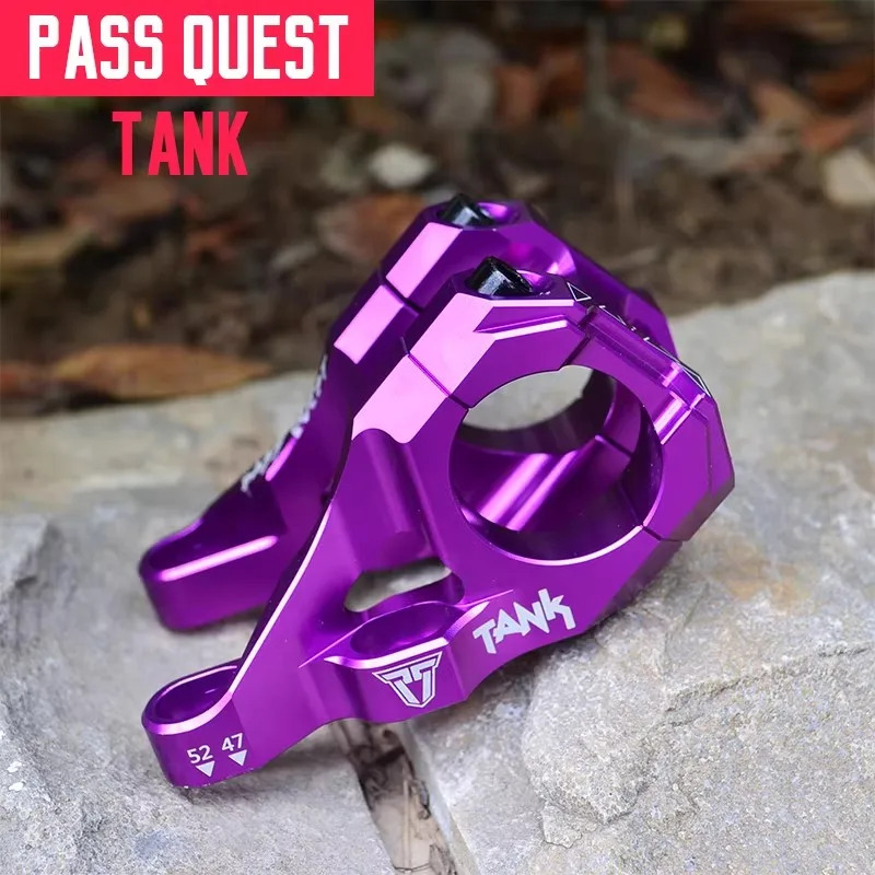 PASSQUEST장착 핸들바 스템 전체 CNC 직경 31.8mm DH 내리막 라이트 비 수정