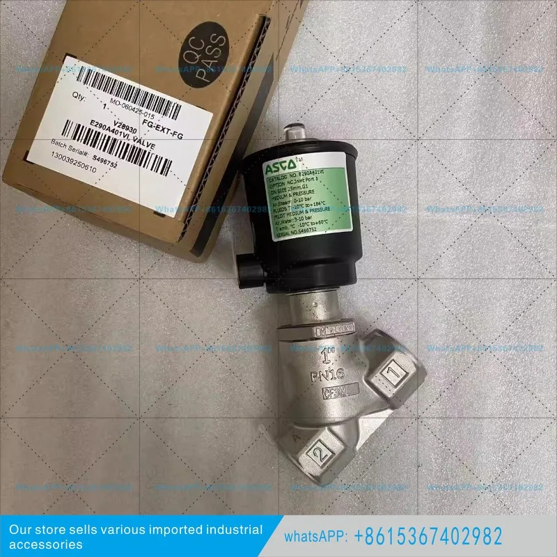 E290A401VI ASCO 앵글 시트 밸브 G1 나사