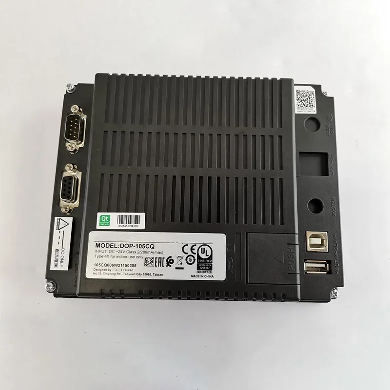 터치스크린 오리지널 DOP-110IS PLC 컨트롤러 고효율 전기 장비
