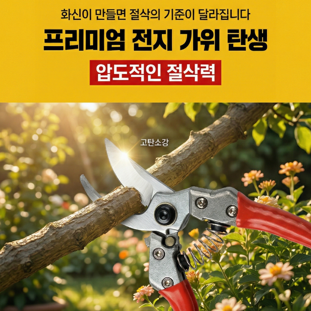 다목적 등산 원예가위 가지치기 정원 조경 꽃가위 원예용품 - 상품 이미지