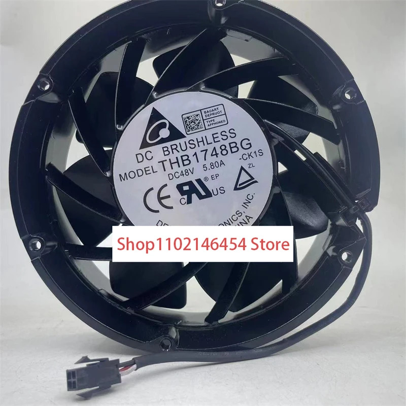 THB1748BG CK1S DC 48V 5.8A 172x172x51mm 3선 교체냉각팬1개