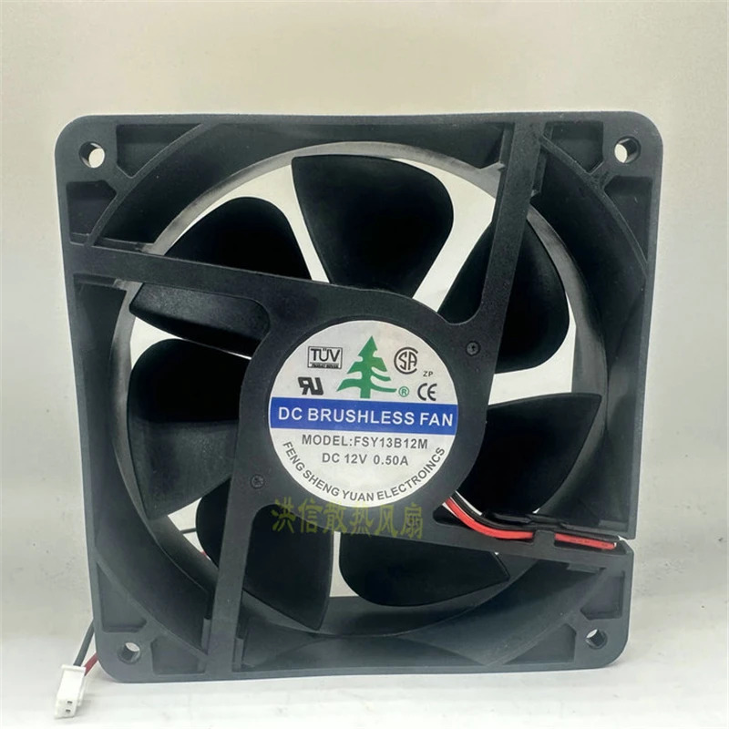 FONSONING FSY13B12M DC 12V 0.50A mm 2선 냉각팬1개