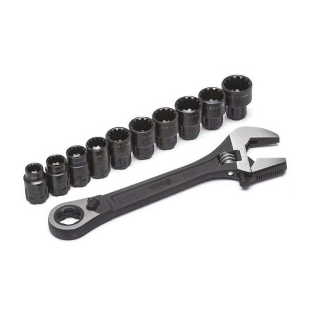 사타 SATA 3 in 1 블랙 멀티 몽키 스패너 소켓세트 ST09000 몽키 기어라쳇 파이프렌치 이미지 7