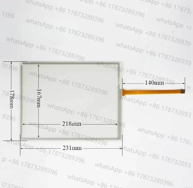 AST3501-C1-D24터치 스크린 AST3501-T1-AF 터치 패널 AST3501W-T1-D24터치 디지타이저 유리