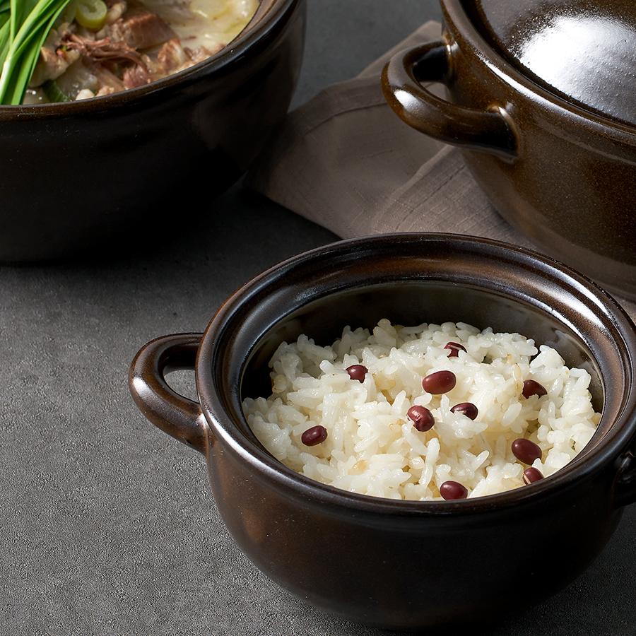 국산 황토 내열 뚝배기 무균열 된장 계란찜 찜기 - 상세 이미지 5