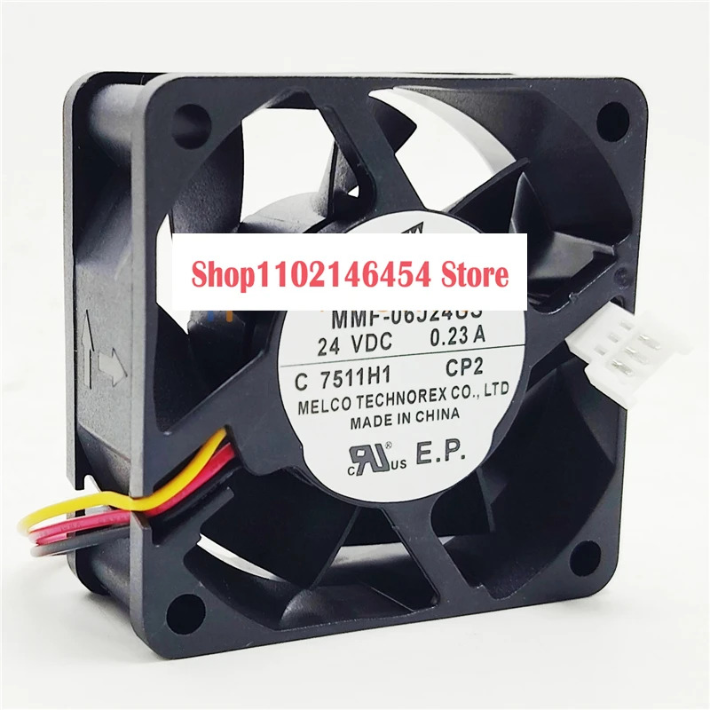 MMF-06J24US DC 24V 0.23A 3선 서버 냉각팬1개