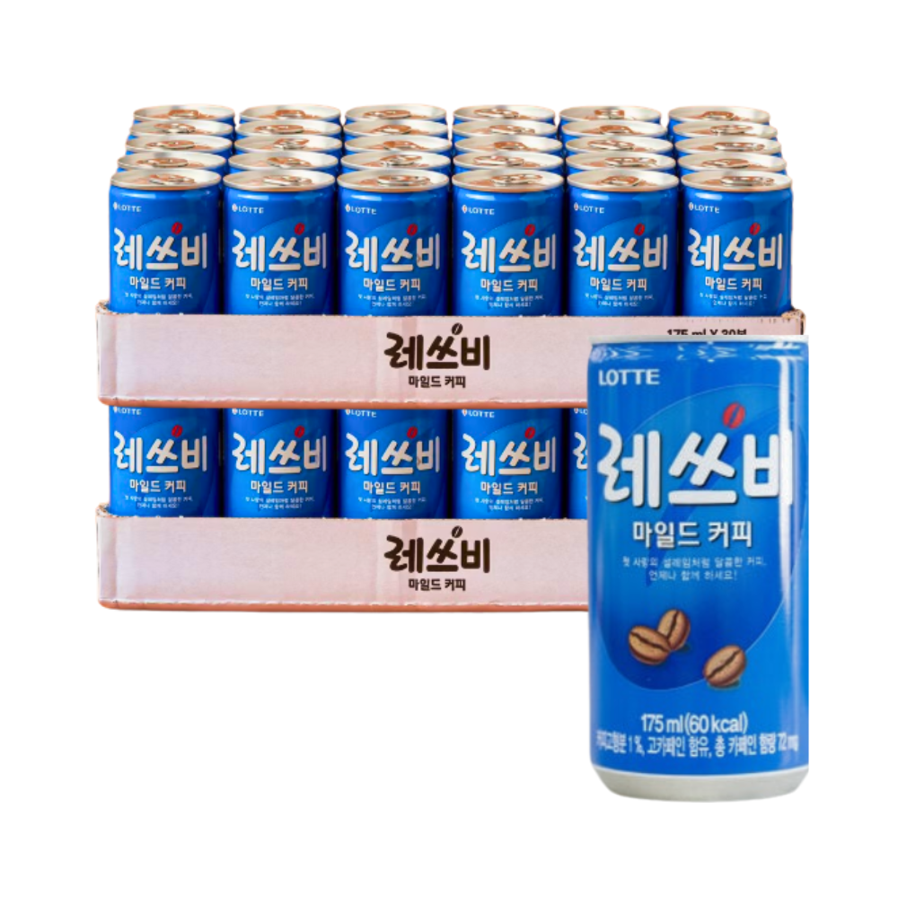 레쓰비 마일드 175ml x60캔 캔커피 대용량 - 상품 이미지