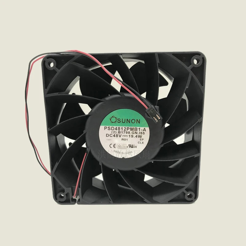 SUNON 12038 12CM PSD4812PMB1-A 48V 19.4W 대용량 냉각팬1PC