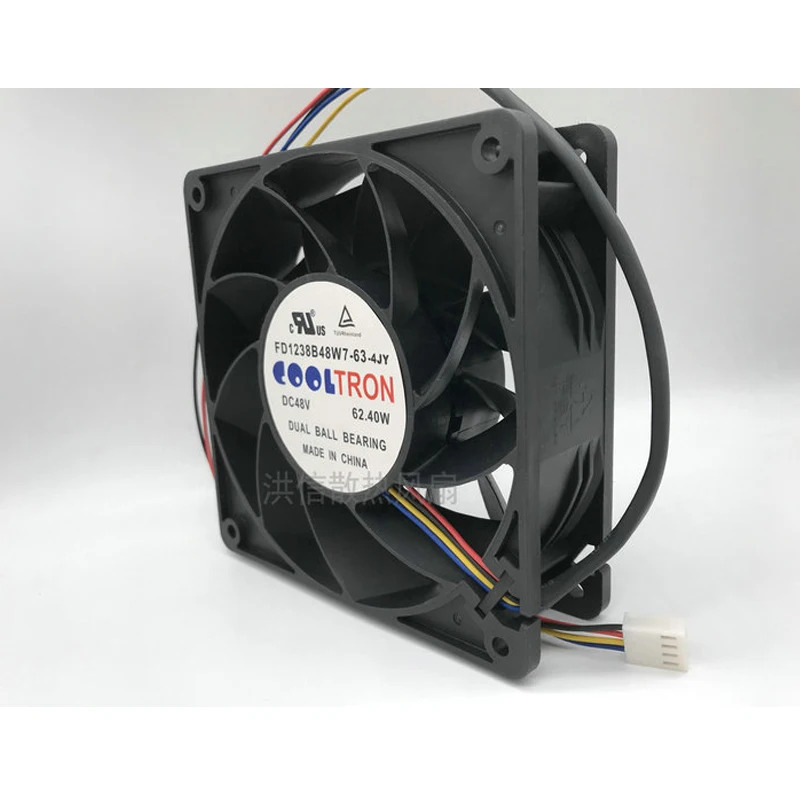 FD1238B48W7-63-4JY DC48V 62.40W 12038 냉각팬