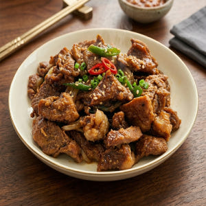 갈비아저씨 돼지양념구이 돼지갈비 맛 왕구이 밀키트 300g 맛있게 먹은 솔직 후기 - 상품 이미지 1