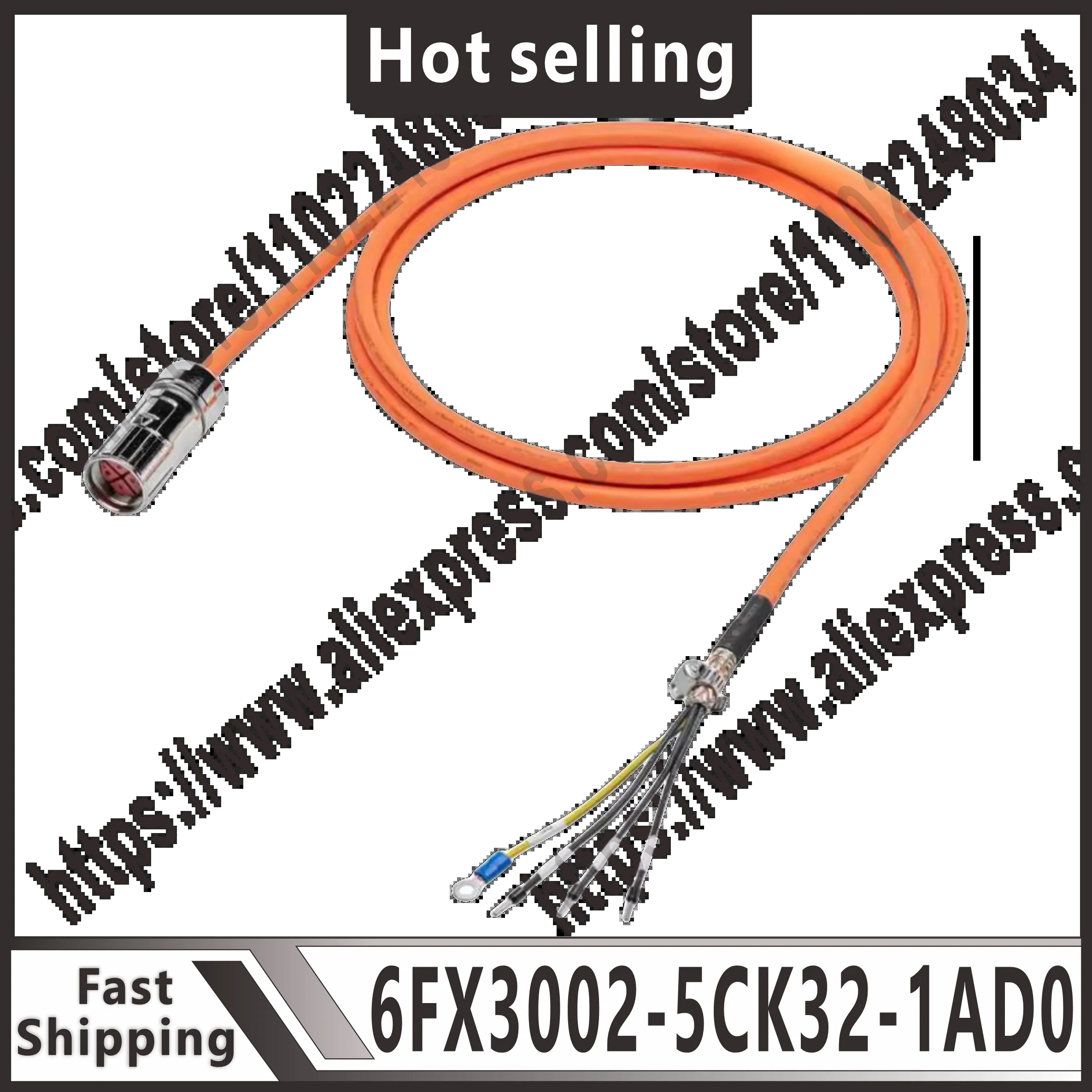6FX3002-5CK32-1AD0 전원 코드 조립식 S-1FL6 LI 200V SH50 V90 D MOTION CONNECT 6FX30025-CK321AD0