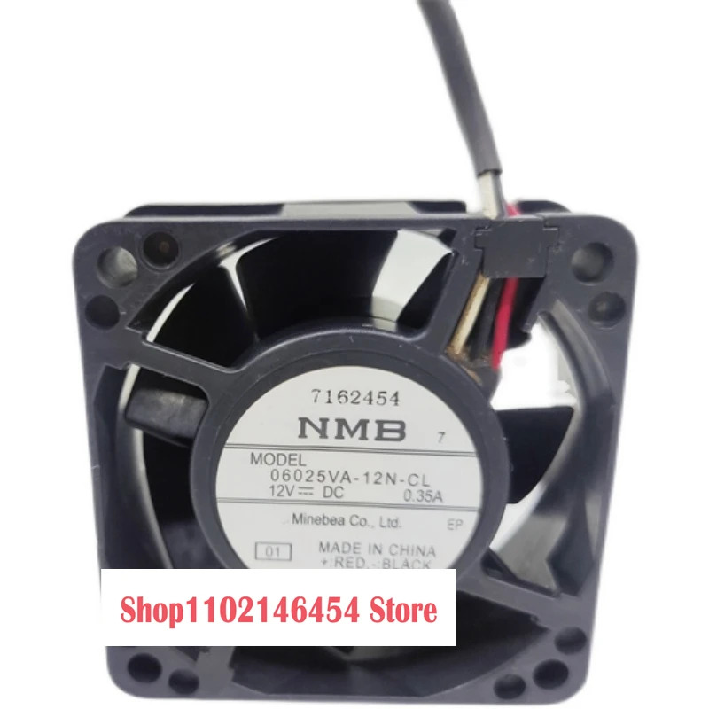 NMB 06025VA-12N-CL DC 12V 0.35A 3선 냉각팬1개