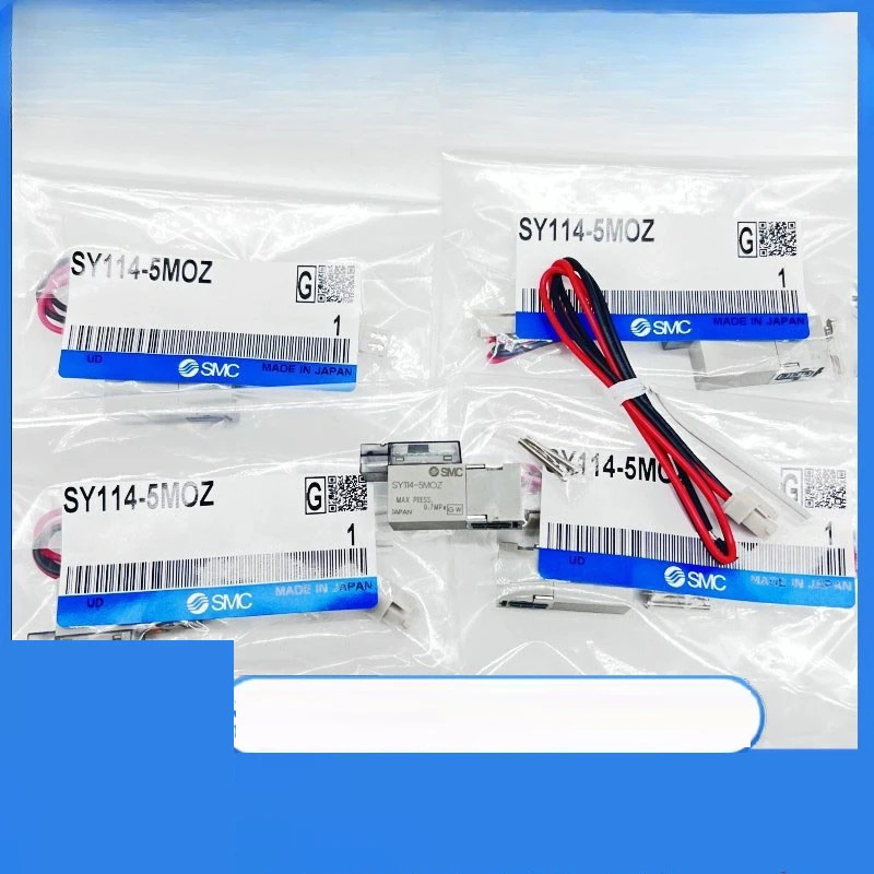 SMC 솔레노이드 밸브 부품 SY124-5LO-X202/SY124A-5MOZ/5MOUSY124-6MZ/5LOS-Q