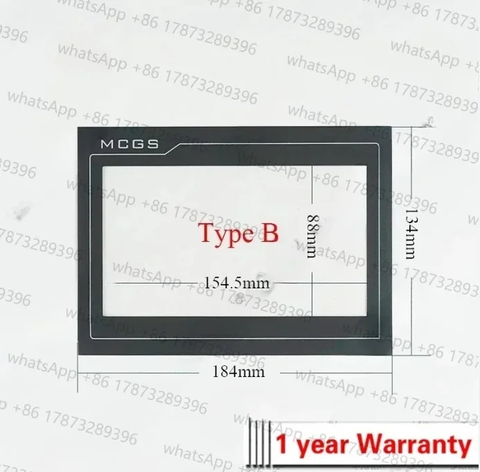 mcgsTpc TPC7062KTTD TPC7062TX TPC7062TI TPC7062TD ZB-226 ZB-226-V1 보호 필름터치 스크린 패널 유리 디지타이저
