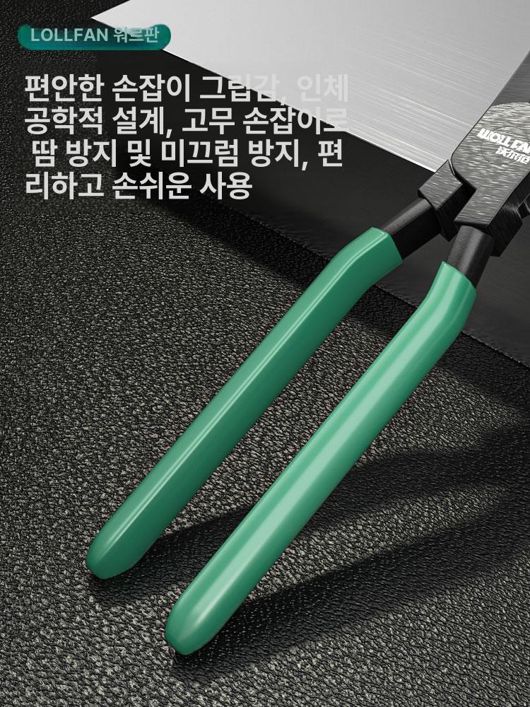 징크 절곡 집게 직선 접이식 작업용 인테리어 차량 플라이어 징크집게 압착 철판 - 상세 이미지 5