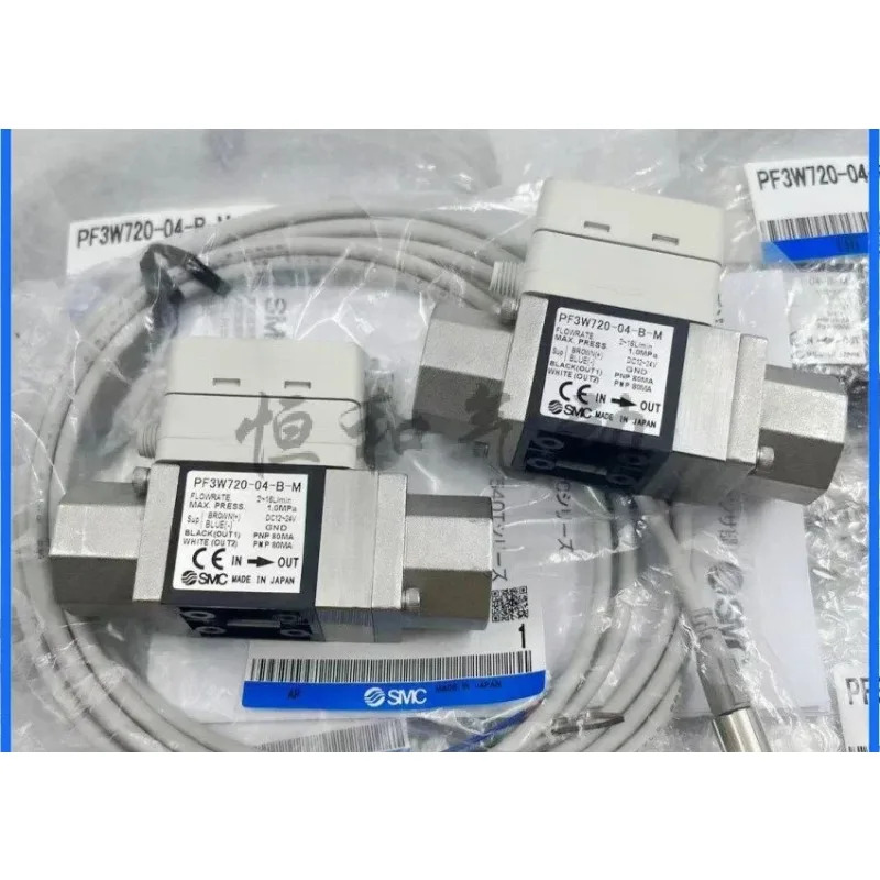 SMC 오리지널 디지털 유량 스위치 PF3W704 PF3W720 PF740-03/04-A/B/AT/BT-M