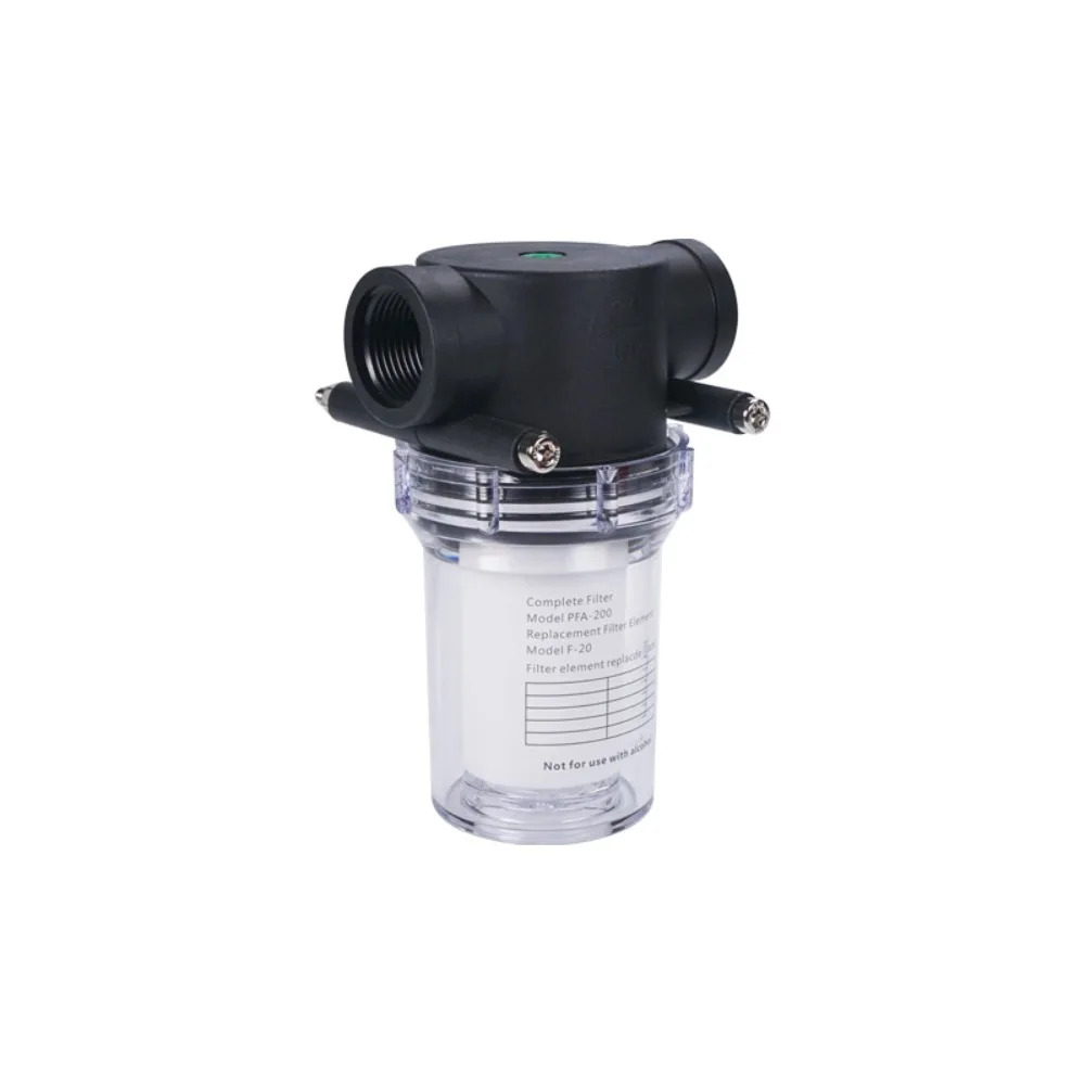 플라스틱 진공 필터 컵 고압 PFA150 PFA200 RF10 VF15 VF20 엘리먼트