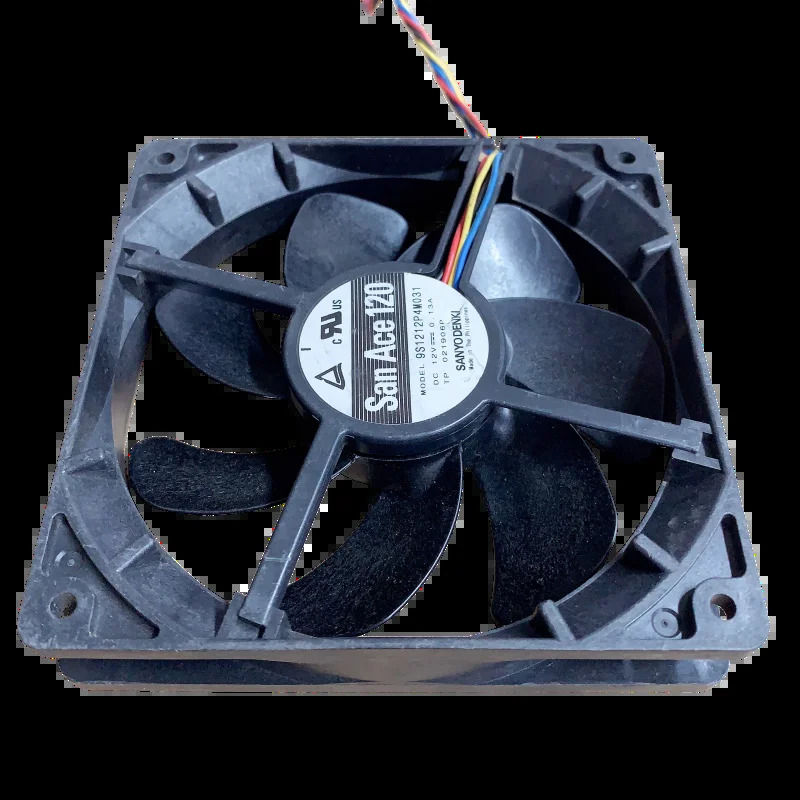 9S1212P4M031 DC 12V 0.13A 120x120x25mm 4선 서버 냉각팬