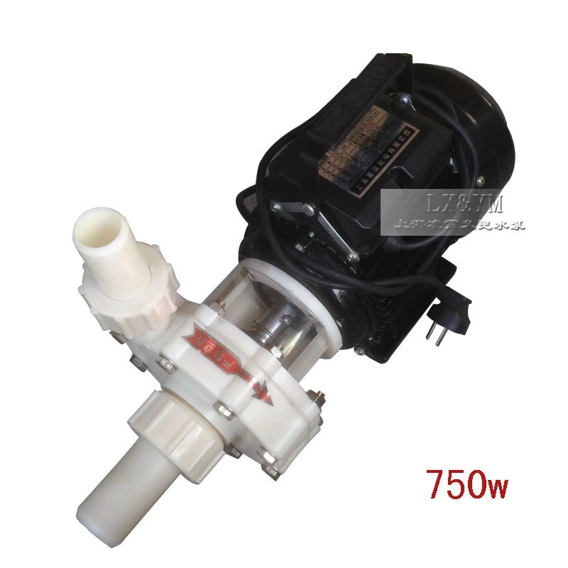 Keqiu 부식 방지 pu-mp 750W 원심 플라스틱 산성 물 알리 화학