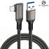 바라보고 USB3.2 Gen2 A to C타입 ㄱ자형 고속충전케이블 그레... 개봉기 | 실사용 후기 썸네일