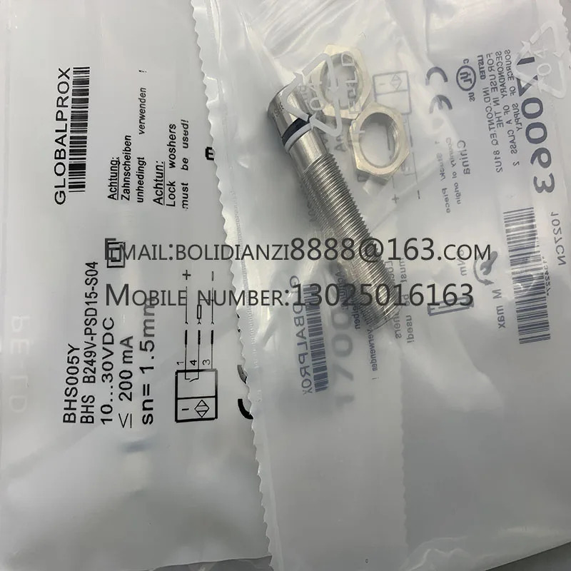 BHS B265V-PSD25-S04-003 BHS0062 오리지널 스위치 센서