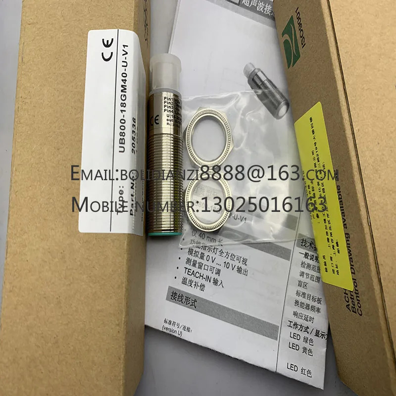 UB800-18GM호환40-E5-V1-Y 295127 오리지널 스위치 센서