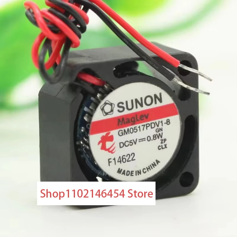 SUNON GM호환0517PDV1-8 GN DC 5V 0.8W 17x17x08mm 2선식 냉각팬1개