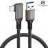 바라보고 USB3.2 Gen2 A to C타입 ㄱ자형 고속충전케이블 그레... 개봉기 | 실사용 후기 썸네일
