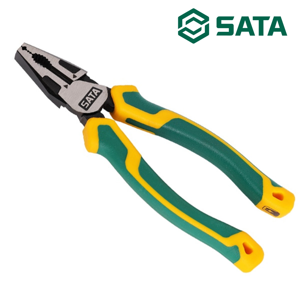 사타 SATA 프리미엄 펜치 150mm(6인치) ST70321D 크롬 바나듐 강철 뺀찌 - 상품 이미지