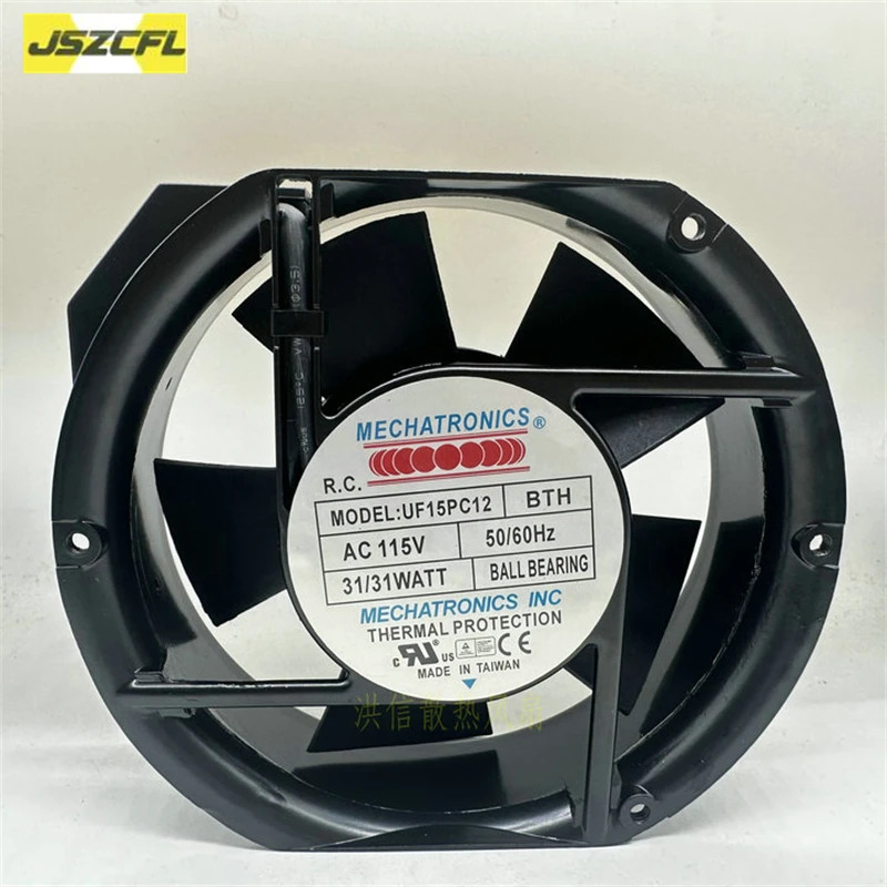 메카트로닉스UF15PC12 BTH AC 115V 50/60Hz 31/31W 150x150x50mm 냉각팬
