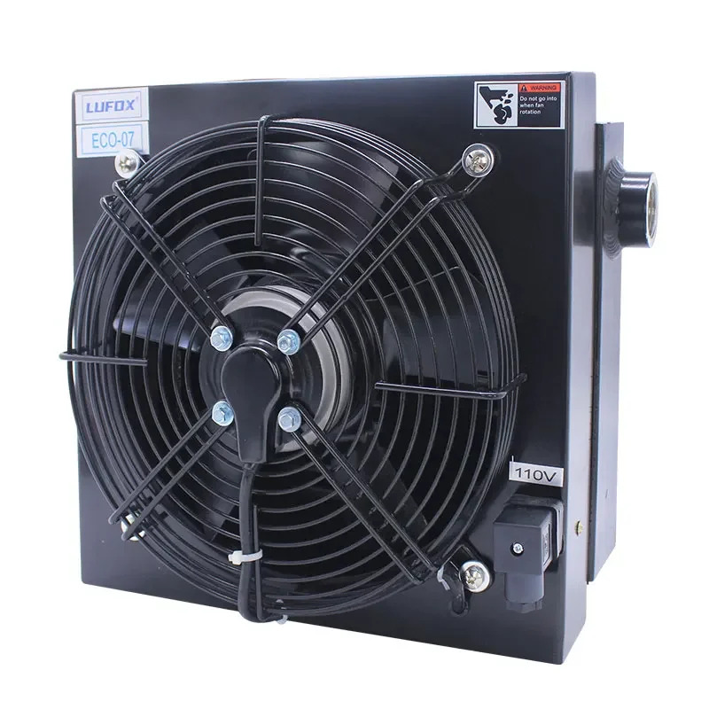 ECO-07 유압 오일 쿨러 120L/min 공냉식 라디에이터 굴삭기 시스템 냉각용